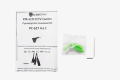 Фото Уличная MHD видеокамера на 2Мп PoliceCam PC-627L PIR+LED 4 in1 1080P